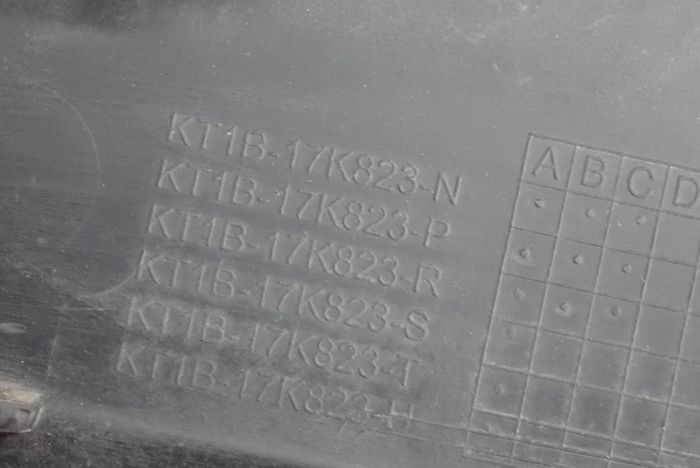 FORD TRANSIT CONNECT MK2 II 13- bumper rear rear part
