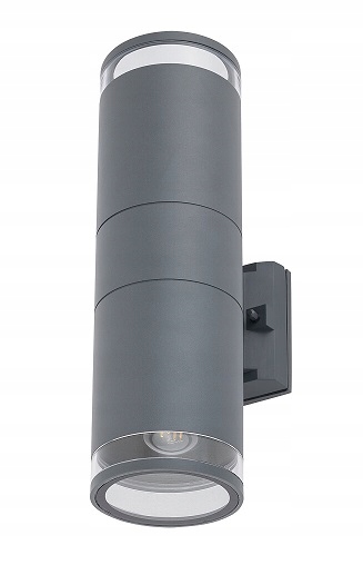 Nástenné svietidlo, grafitová nástenná lampa do kúpeľne, kuchyne, pracovne Rock Pro II