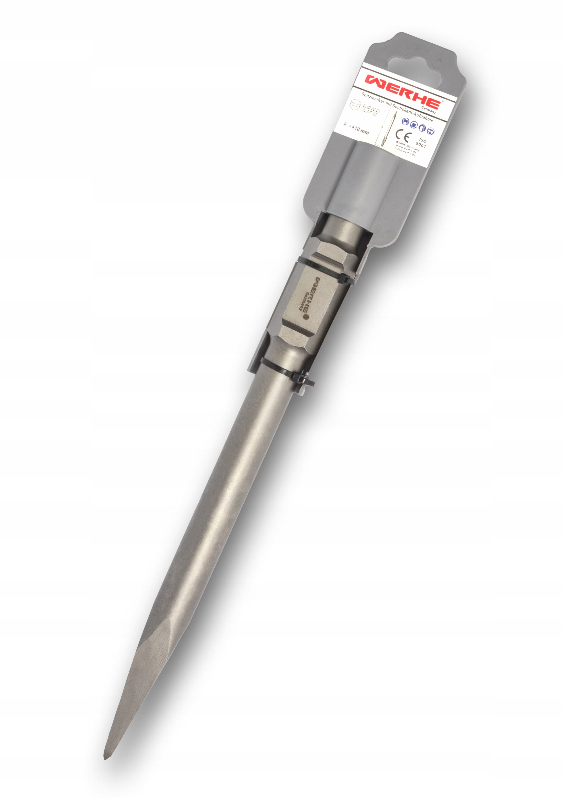 

Dłuto Szpic szpicak 18×410 Hex 30mm sześciokątne