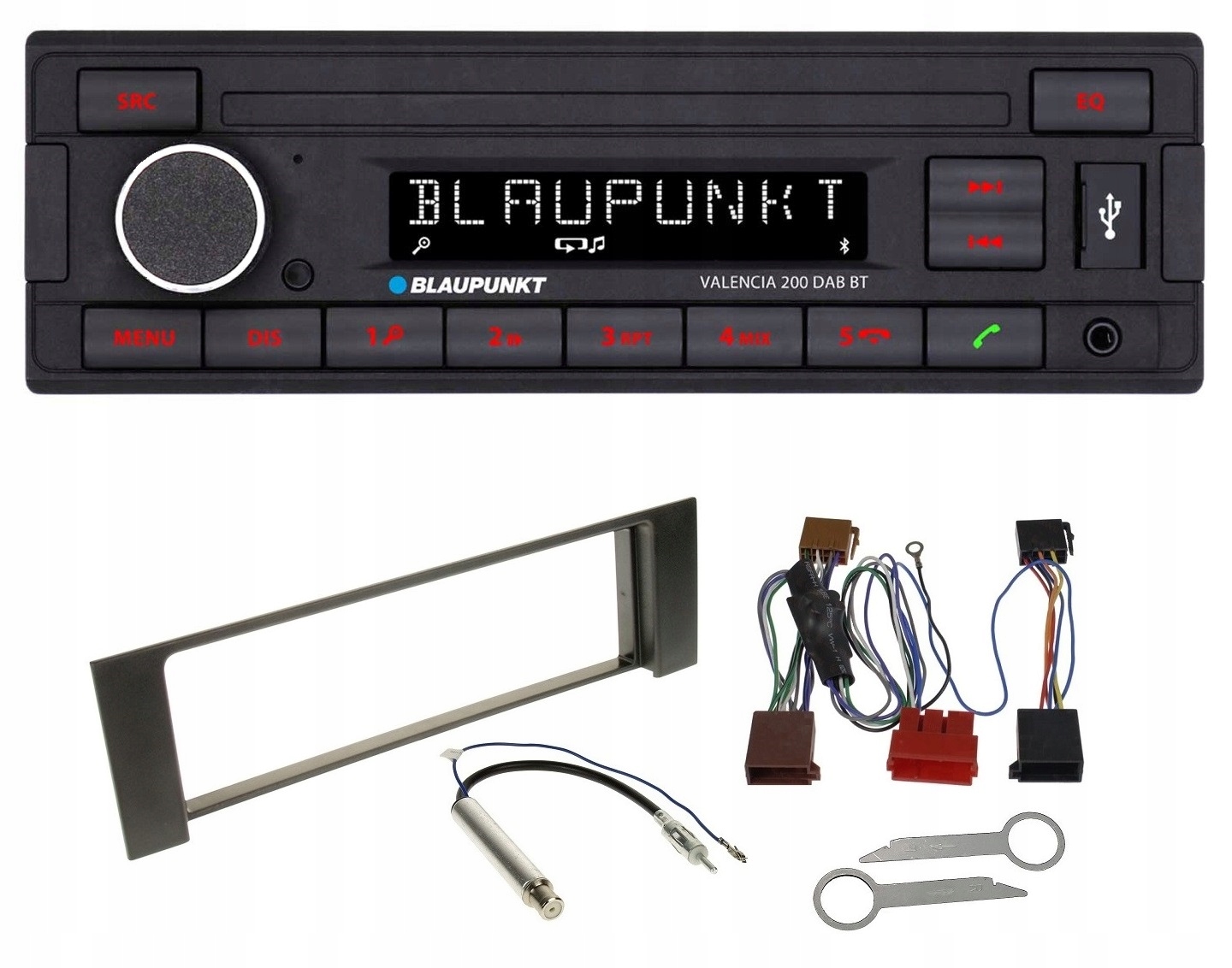 Blaupunkt Valencia 200 Dab Bt Rádio Audi A4 B6 B7