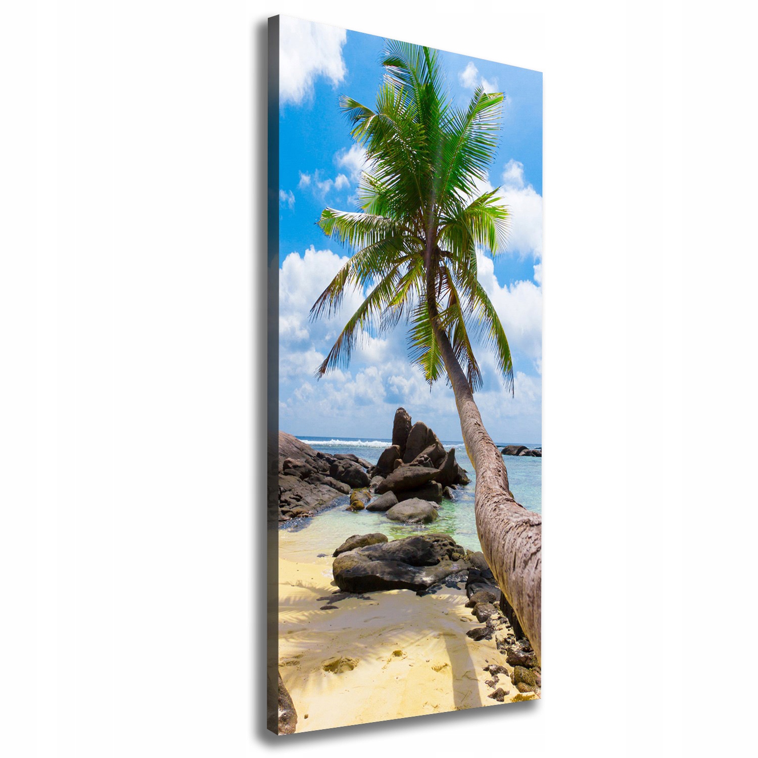 

Foto obraz na płótnie Tropikalna plaża 50x125 cm