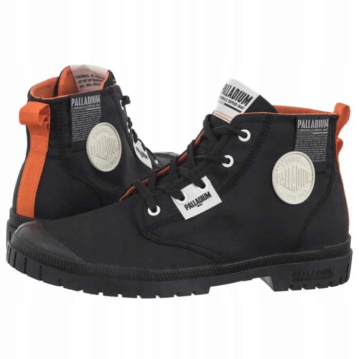 Pánské trekové boty Palladium Sp20 Overlab Black 77371-001-M Černé