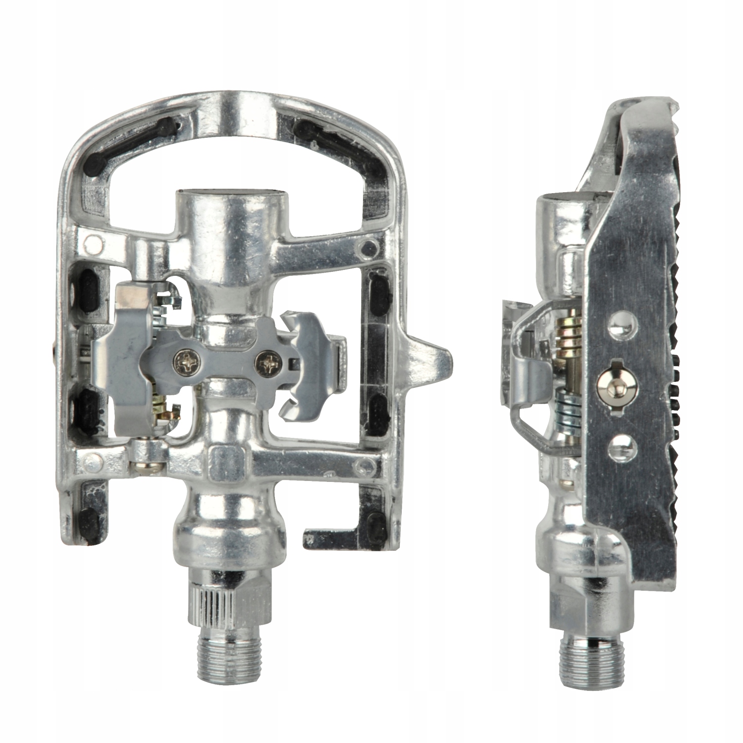 PEDAŁY 2w1 KLIK SPD + PLATFORMA, ALUMINIUM Fischer