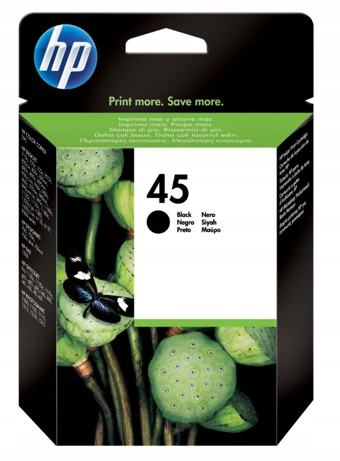 Hp (45) 51645AE ink. náplň černá, Dj 7x,8x,9x,11x,12x originál