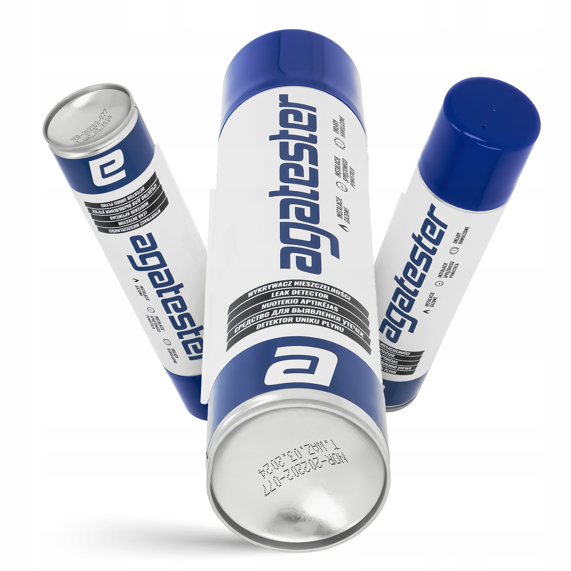 WYKRYWACZ NIESZCZELNOŚCI 300 ml Gazu Powietrza SPRAY TESTER INSTALACJI RUR Producent Agam