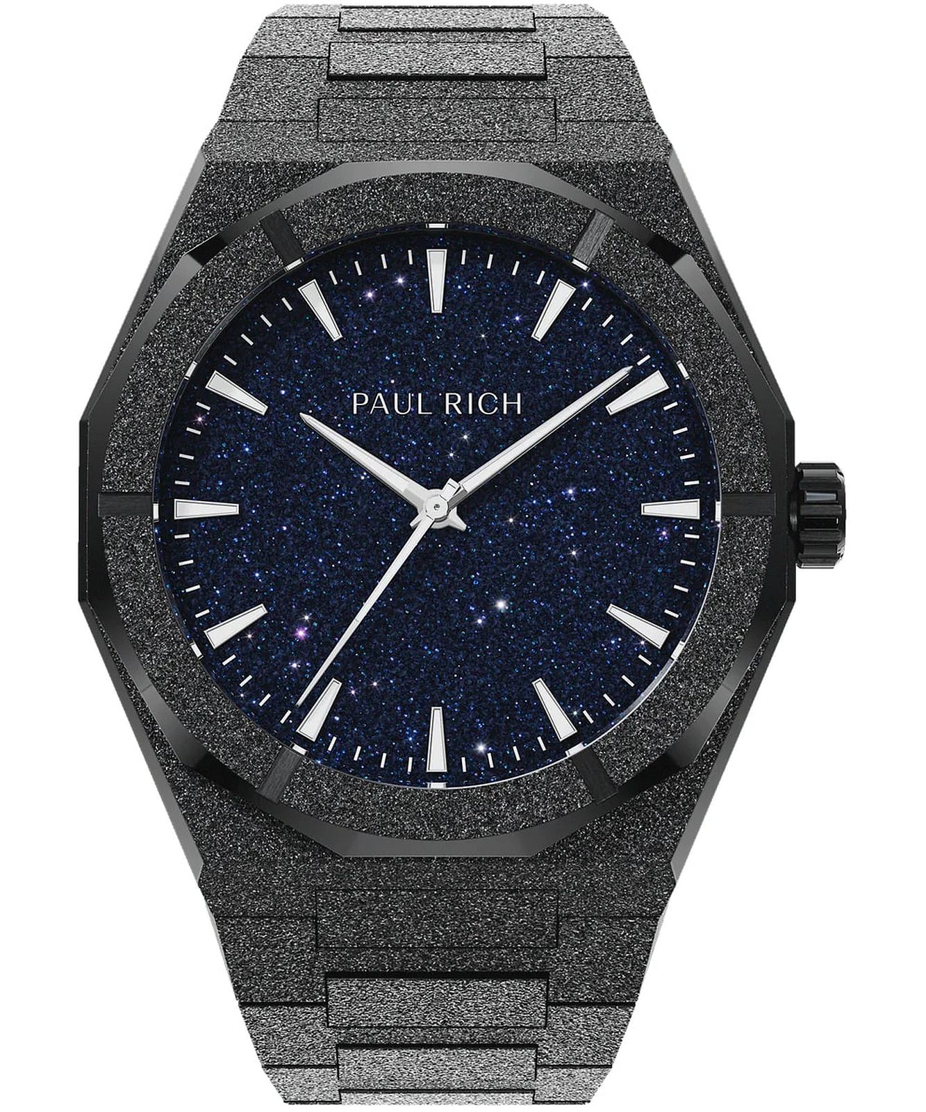 Pánské hodinky Paul Rich Frosted Star Dust II Black PaulRich-766236337043