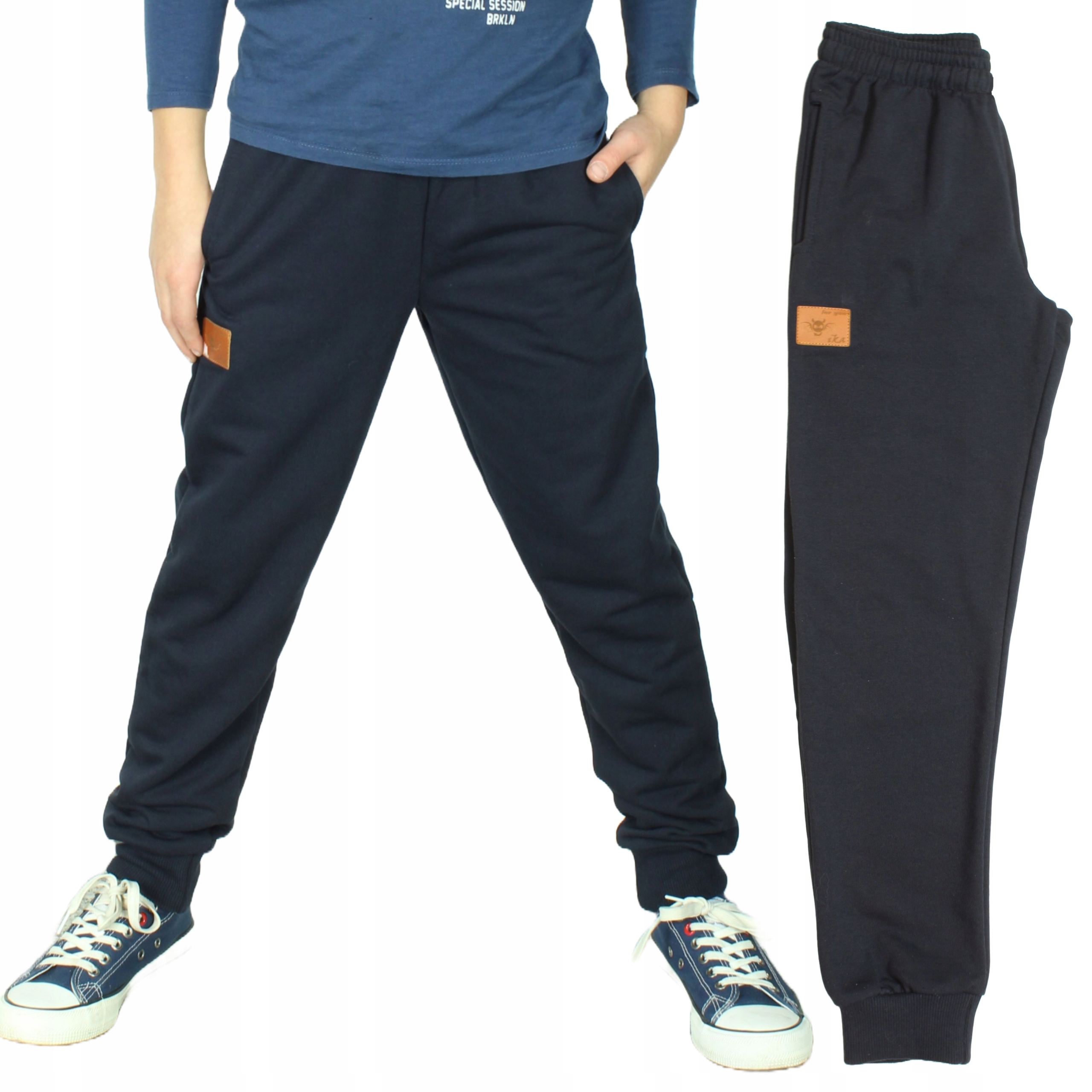 Spodnie Dresowe FOR YOU IKA 146 granatowe Rozmiar (new) 146