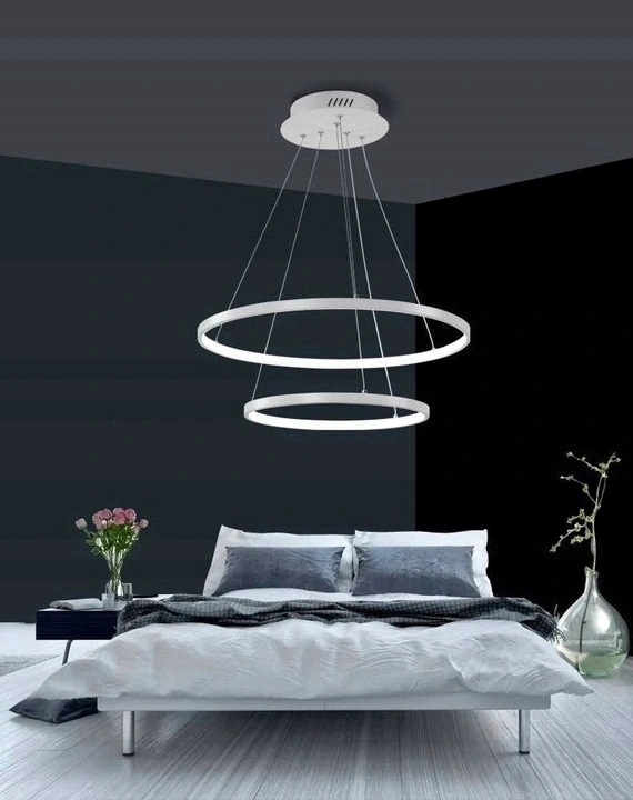 LAMPA WISZĄCA ŻYRANDOL RING PLAFON PILOT LED 40-60 Kolekcja Vegas