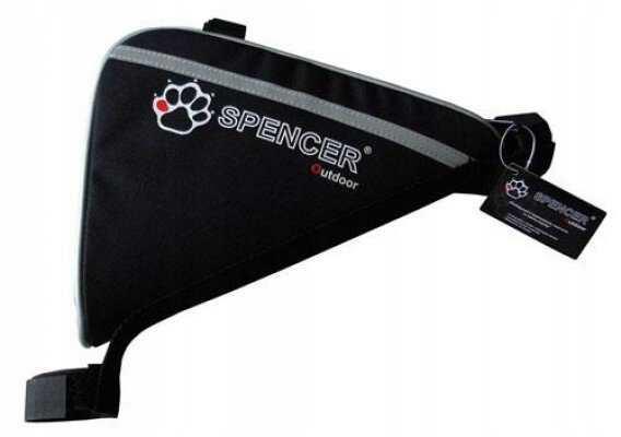 

Czarna Sakwa rowerowa pod ramę Spencer 2L
