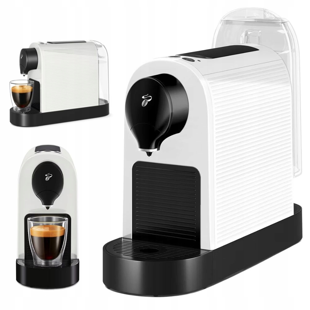 Kapslový kávovar Tchibo Cafissimo Pure Plus bílý 15 barů na kapsle