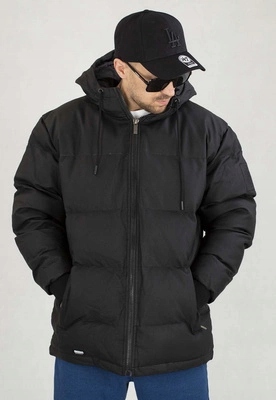 Bunda Mass Empire z Pu kůže černá