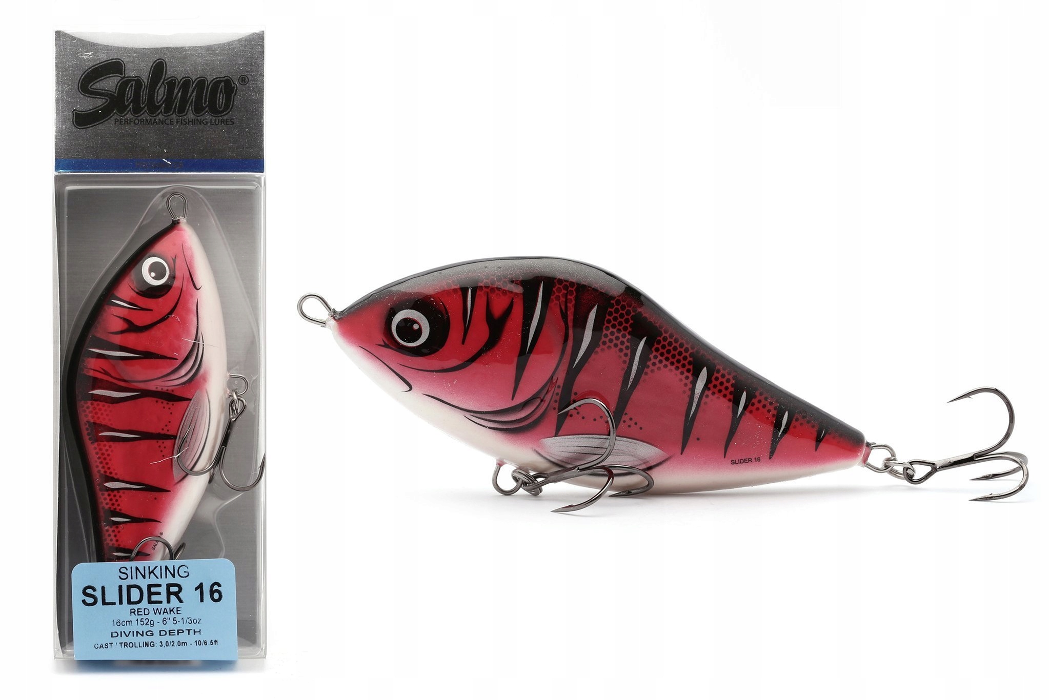 Salmo Slider Special Edition Red Wake 16cm