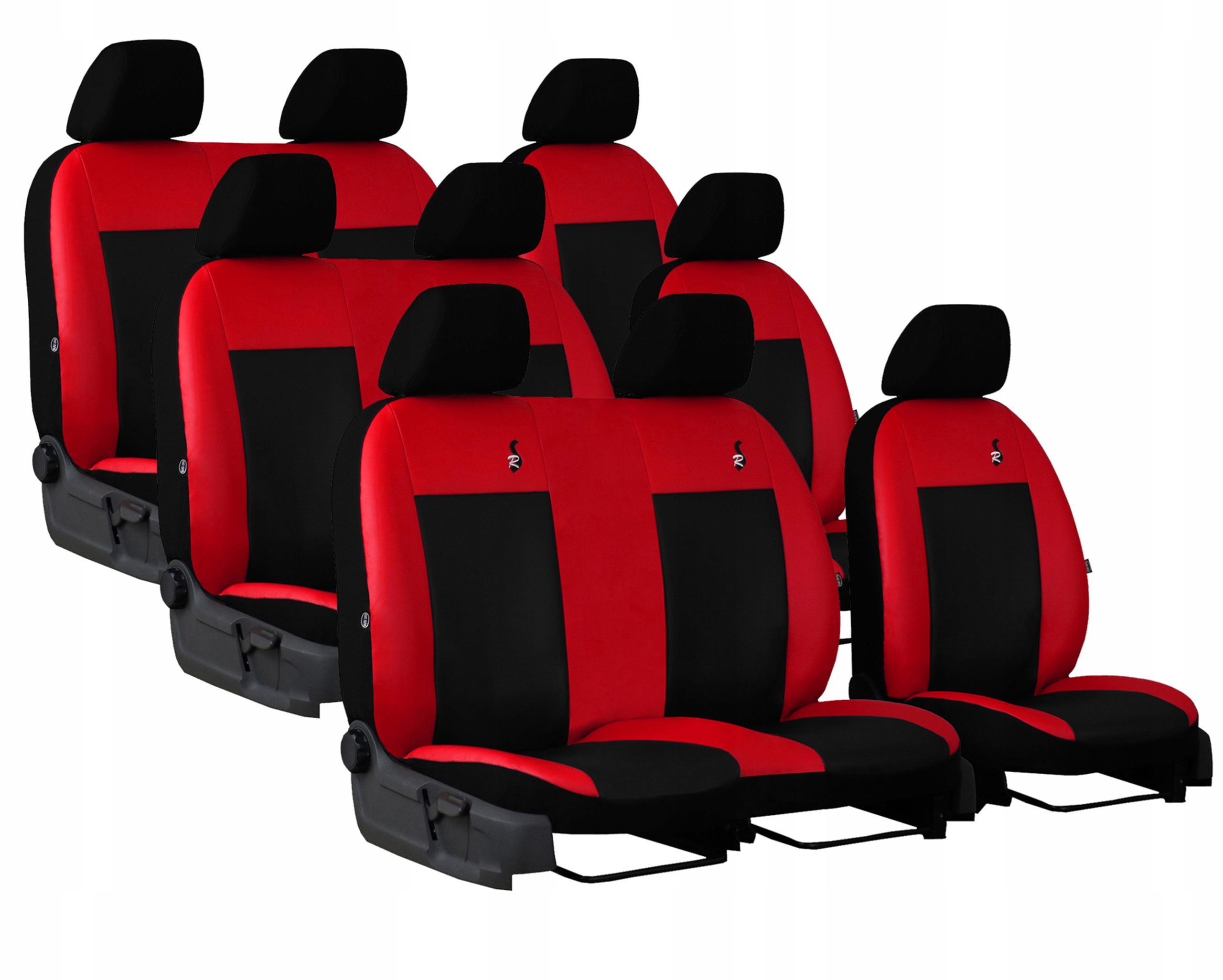 Kožené Potahy Na Sedadla Bus Pro Peugeot Expert III 9 m