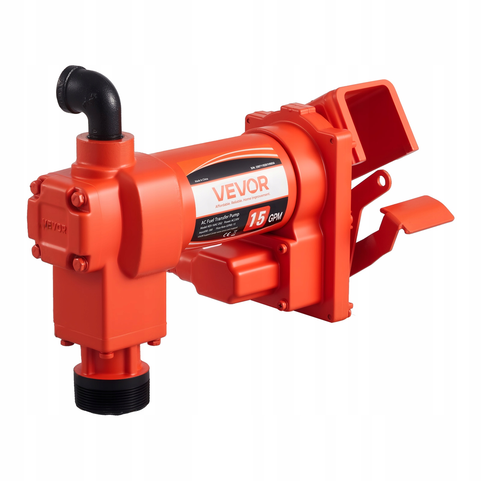 Čerpadlo Na Prepravu Paliva Vevor 230V 15 Gpm 57 L Min Elektrická Robustná