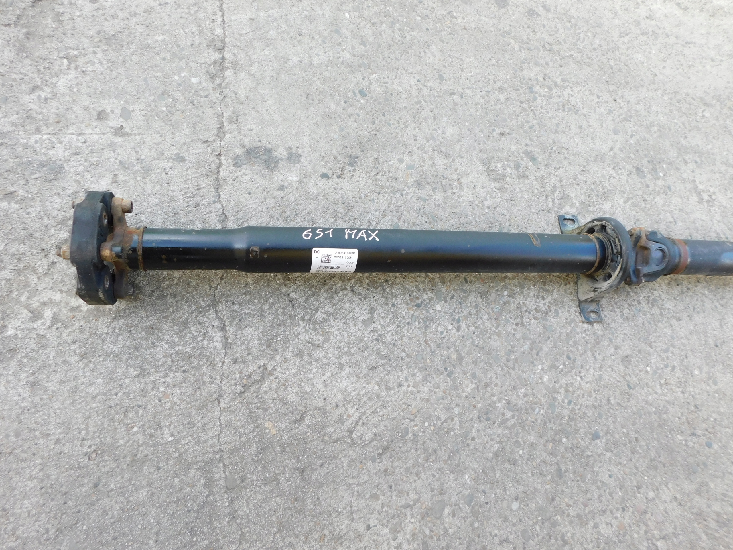 cardan pedny Sprinter 906 Crafter MAX OEM Sprawny A9064104801