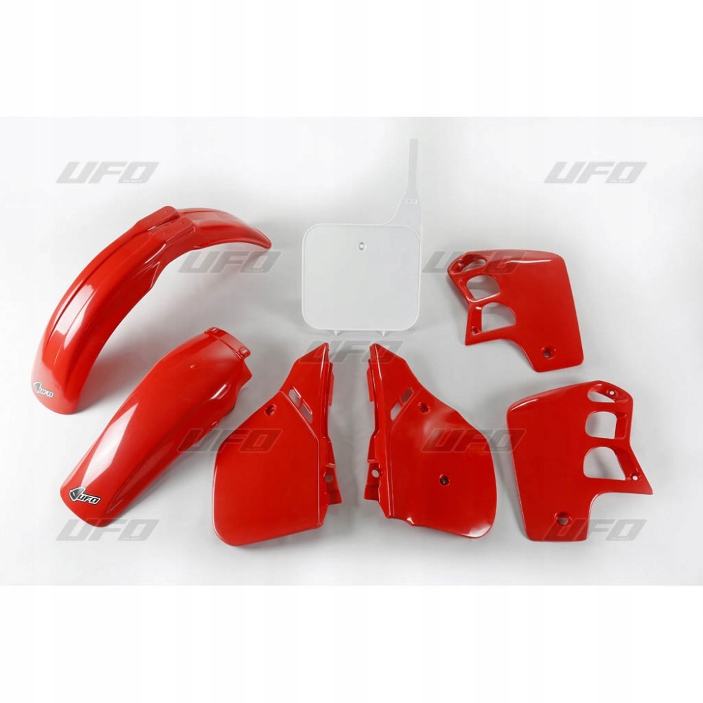 Ufo Sada Plastov Honda Cr 500 '89-'90 Farba Oem (červená/biela)