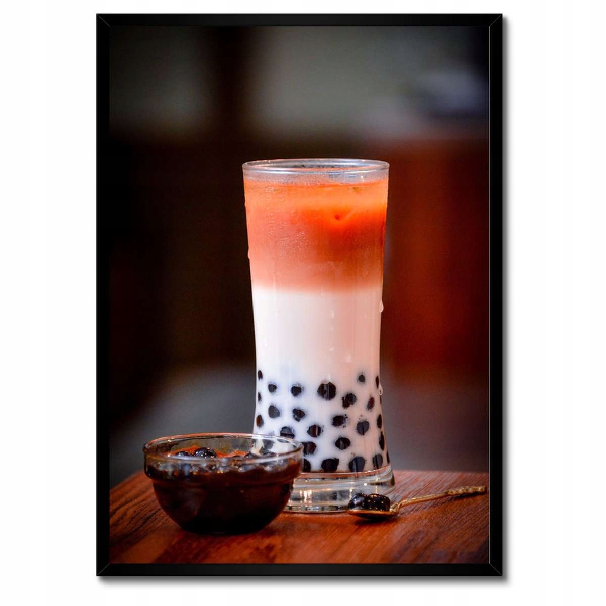 Plakáty v rámu 50x70 Bubble tea Čaj bubliny