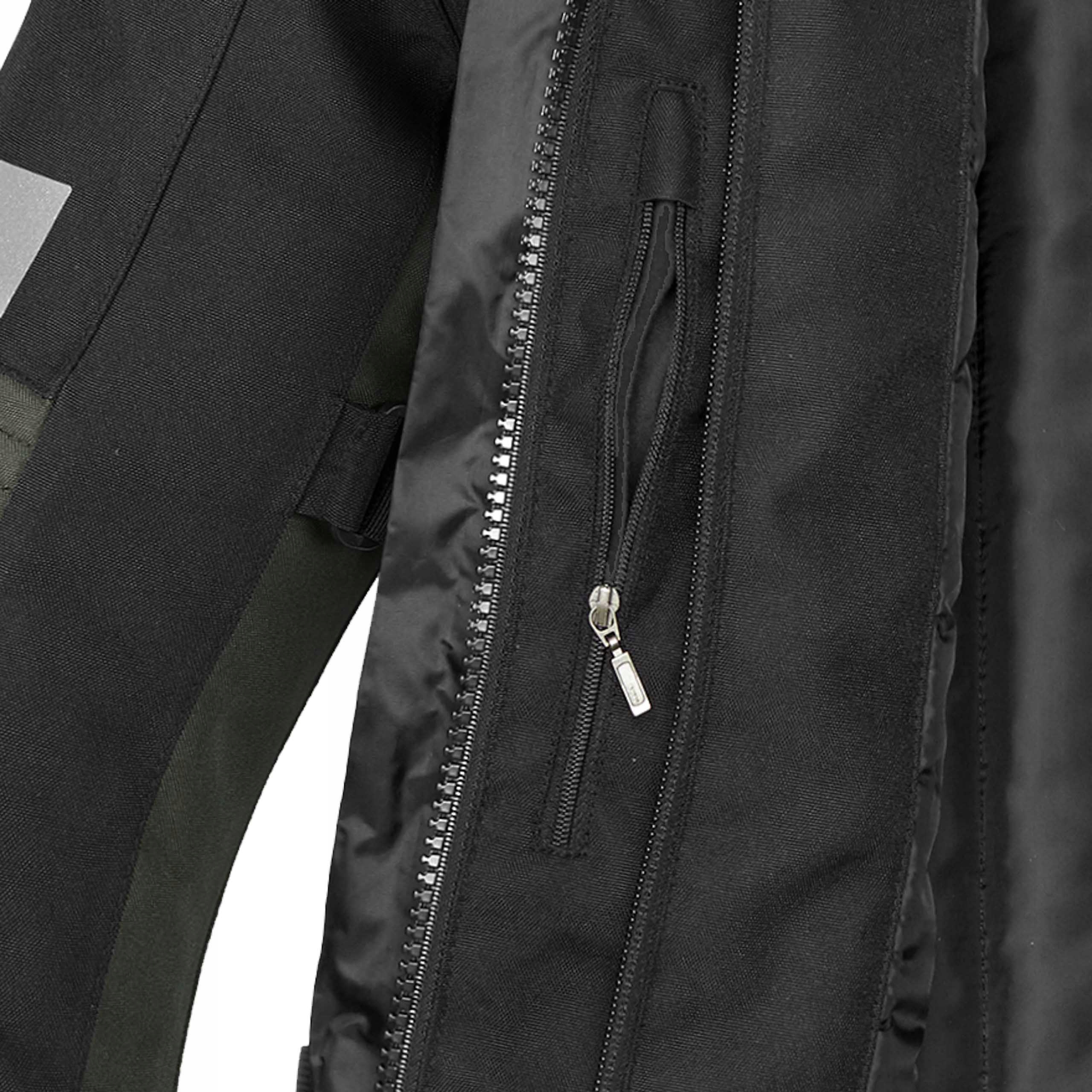 Kurtka tekstylna Spidi Outlander zielona M Materiał tekstylia