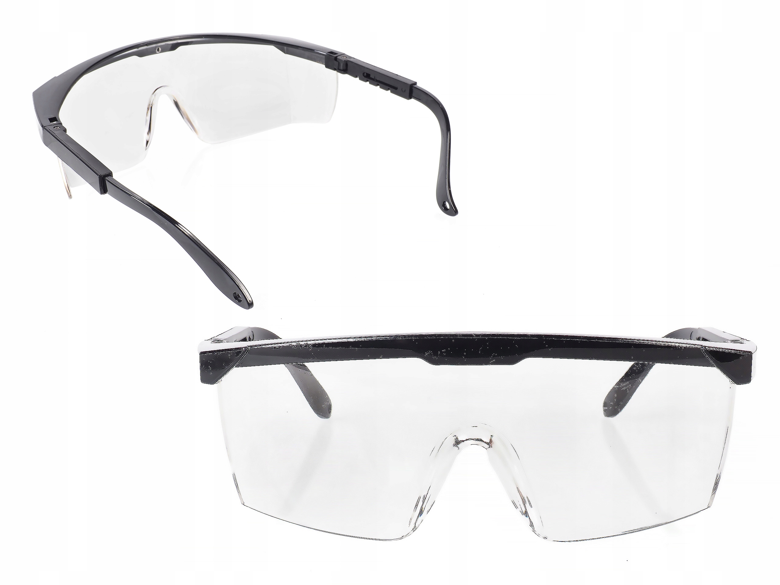 OKULARY WARSZTATOWE OCHRONNE BHP GOGLE ROBOCZE PRZECIWODPRYSKOWE POLIWĘGLAN Model FT016007