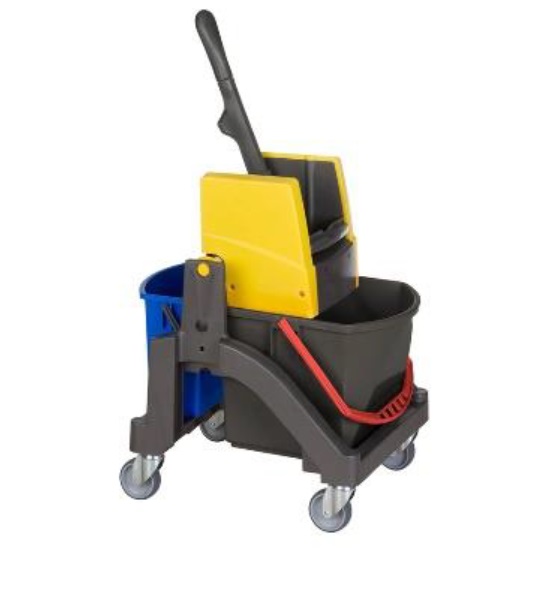 Aquva 1x17 l 1x6 l vozík na mytí podlah Vermop