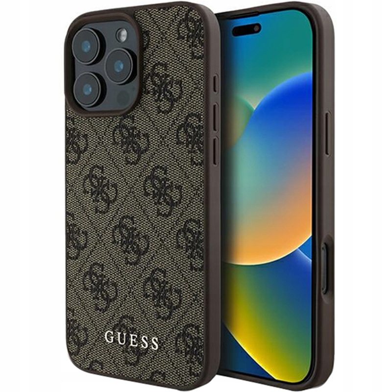 Pouzdro Guess pro iPhone 16 Pro Max, elegantní štíhlé kryt, odolná zadní kryt