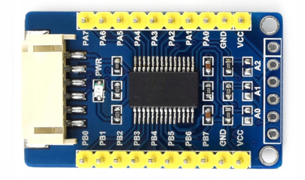 MCP23017 ekspander wyprowadzeń - 16 pinów I/O Kod producenta Waveshare 15391