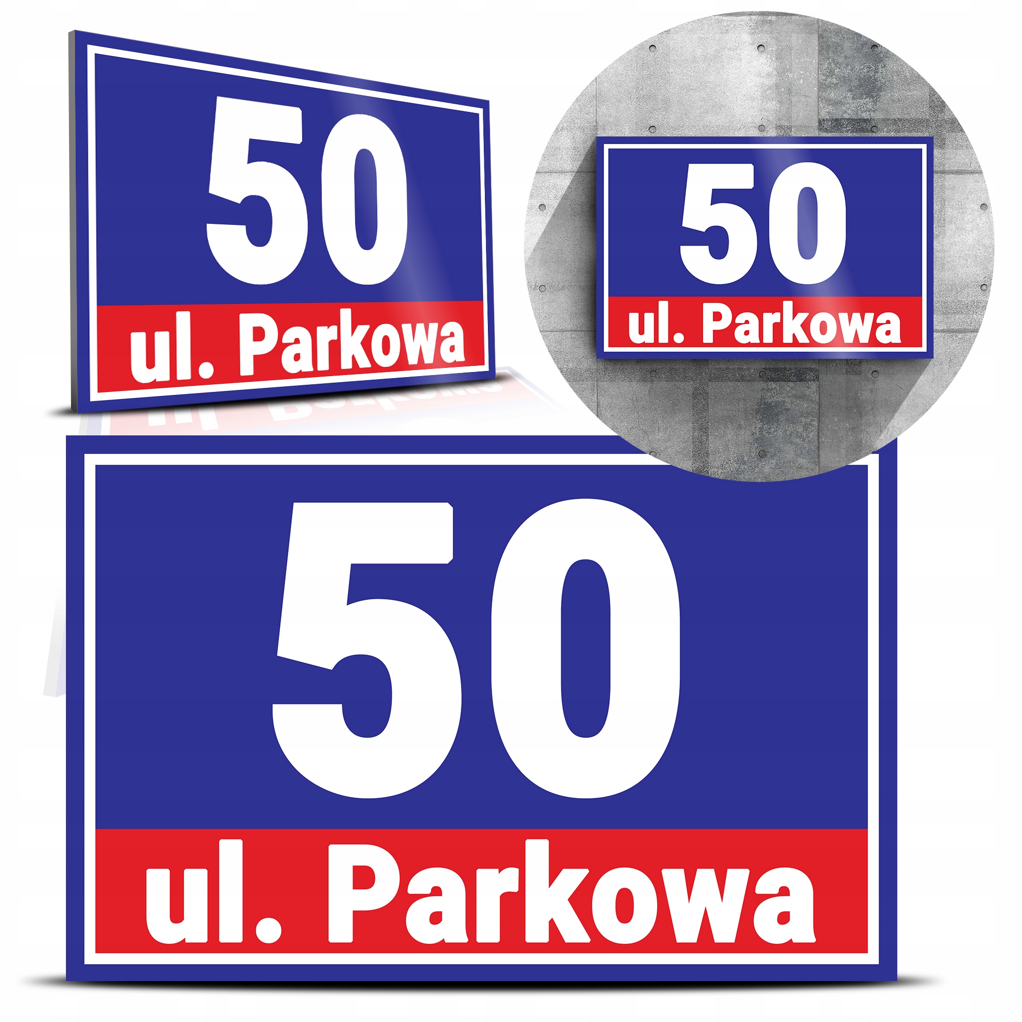 TABLICZKA na dom Tablica Adresowa NUMER DOMU wz 05