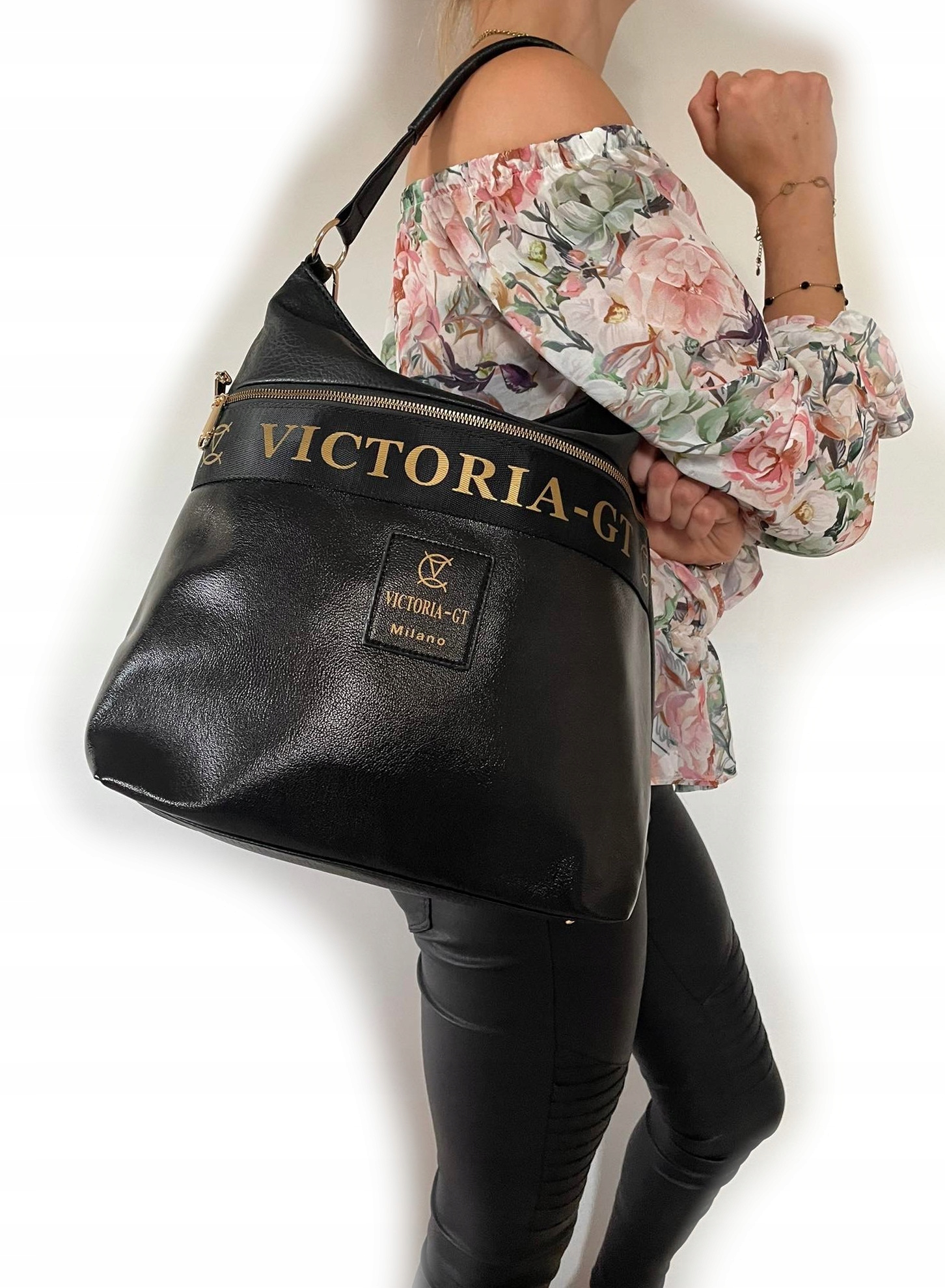 MODNA TOREBKA DAMSKA WOREK SHOPPER A4 Marka G&T