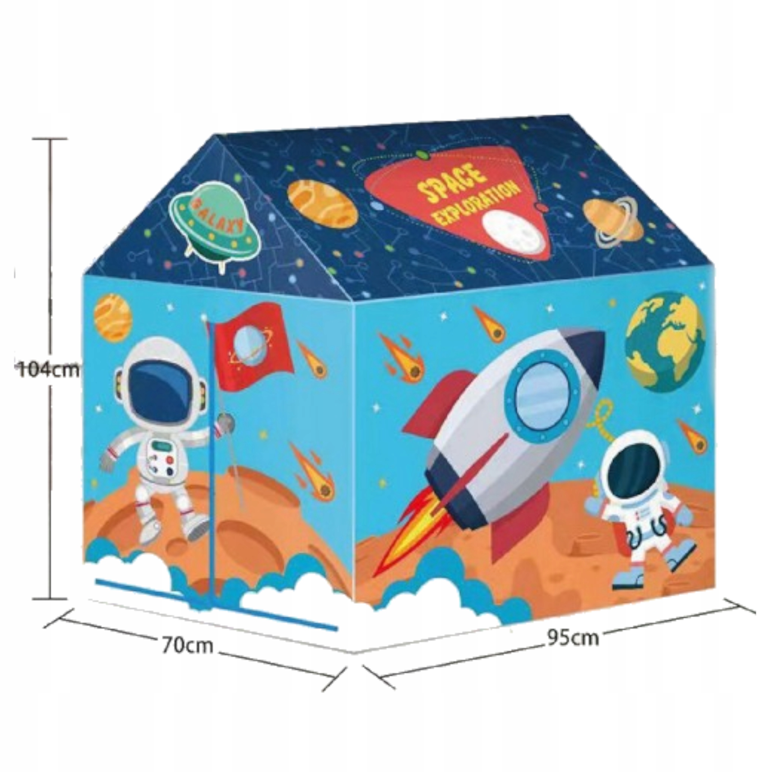 Namiot kosmos z podłogą dla astronauty 104 cm 1 EAN 5907508466688