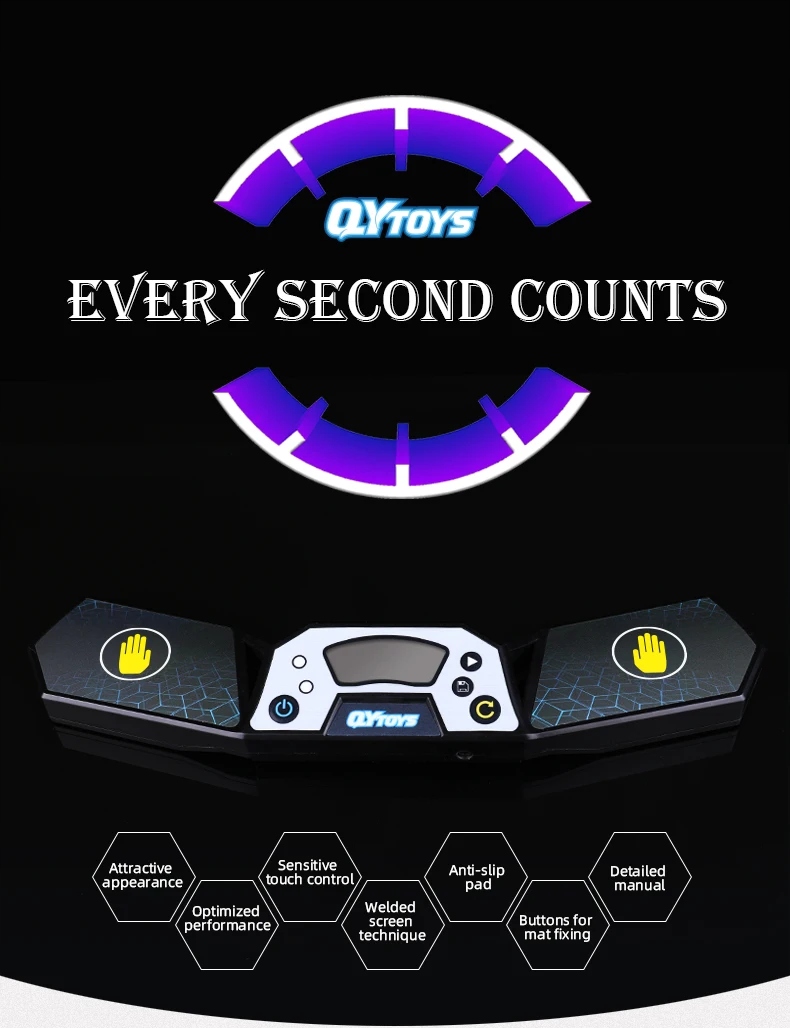 [Picube] QiYi Timer Magic Cube Timers Mat Wiek dziecka 6 m +