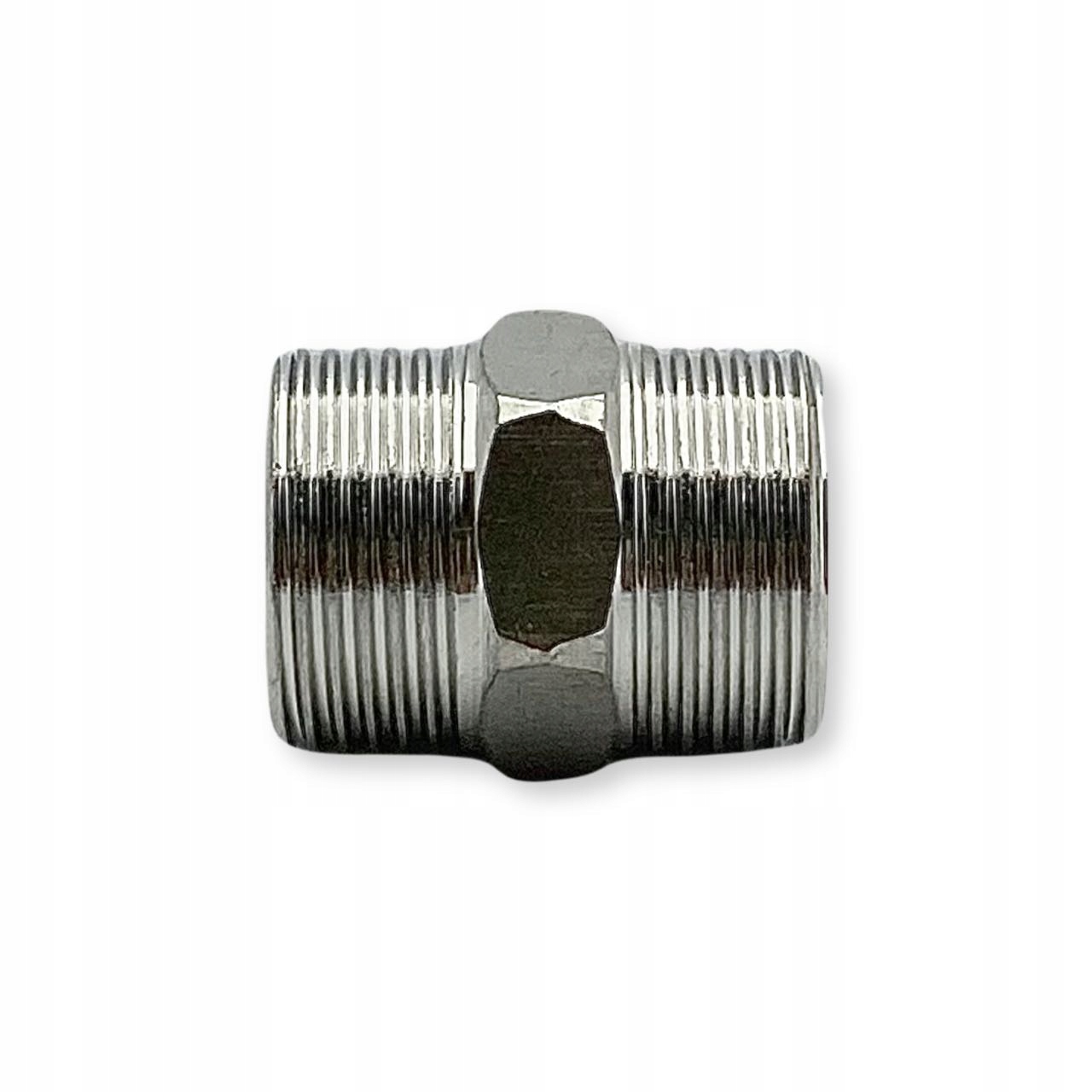 NYPEL CHROM 3/4 CALA STALOWY Z PŁASKIM CZOŁEM Marka bez marki