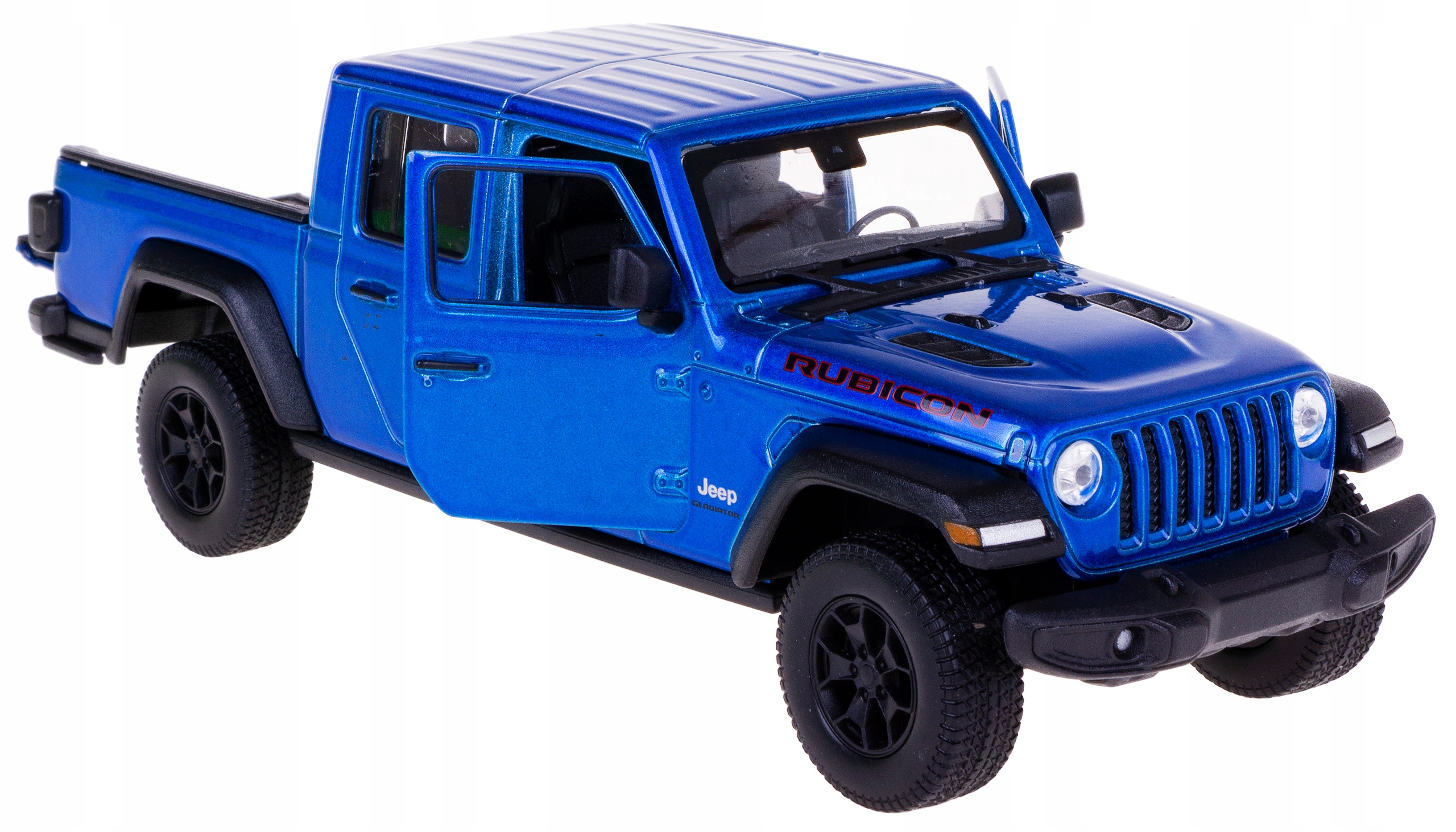 2020 Jeep Gladiator Model Kov Welly 1:27 Modrá
