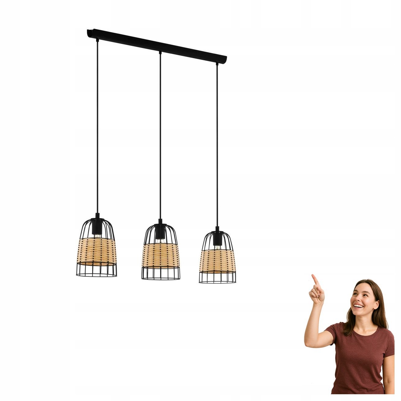 Závesná lampa Anwick 43313 Eglo