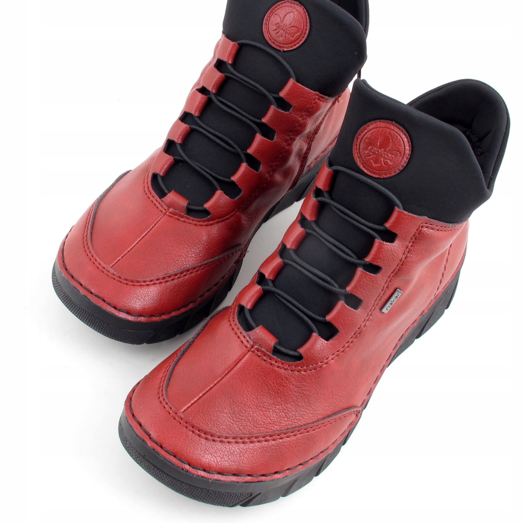 Rieker 55069-35 Boty Kotníkové Boty Červené VEL.37