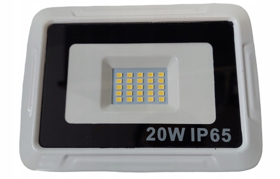 HALOGEN NAŚWIETLACZ REFLEKTOR LAMPA OŚWIETLACZ ZEWNĘTRZNY LED 20W IP65
