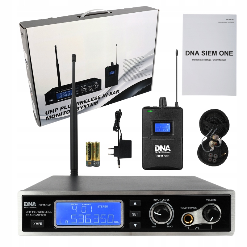 Dna Siem One profesionální bezdrátový stereofonní poslech do uší