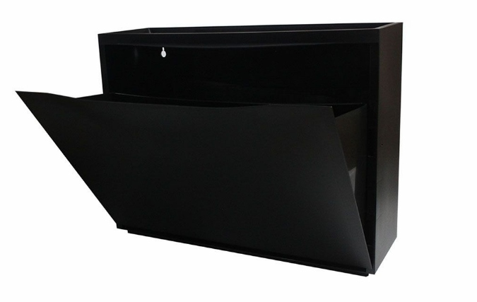 

Ikea Trones Szafka na buty,czarny,1szt 52x18x39 cm