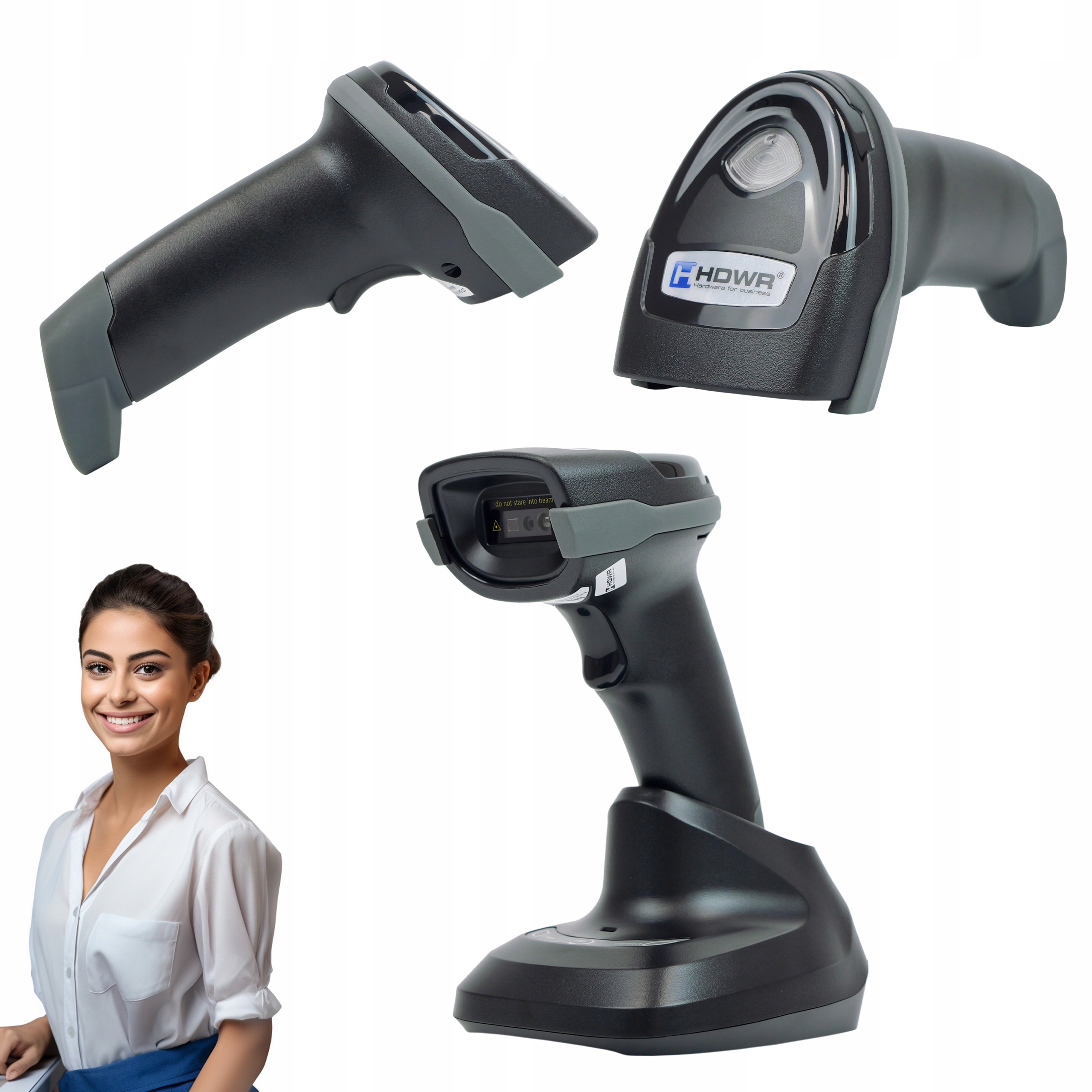 Skener Skladových Kódů Qr A Čárových Kódů, Bluetooth Wifi Dokovací Stanice