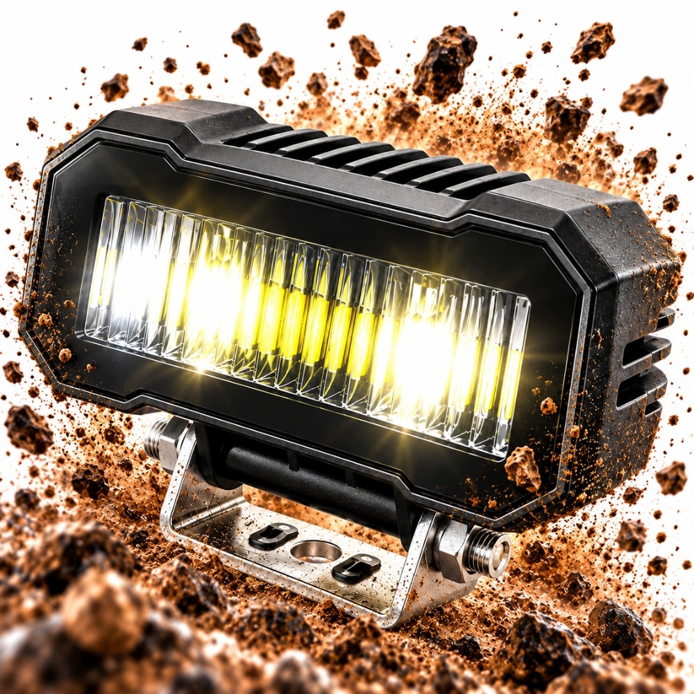 Světlomet Dálková Lampa Malá Silniční Halogen 12V 24V Homologace