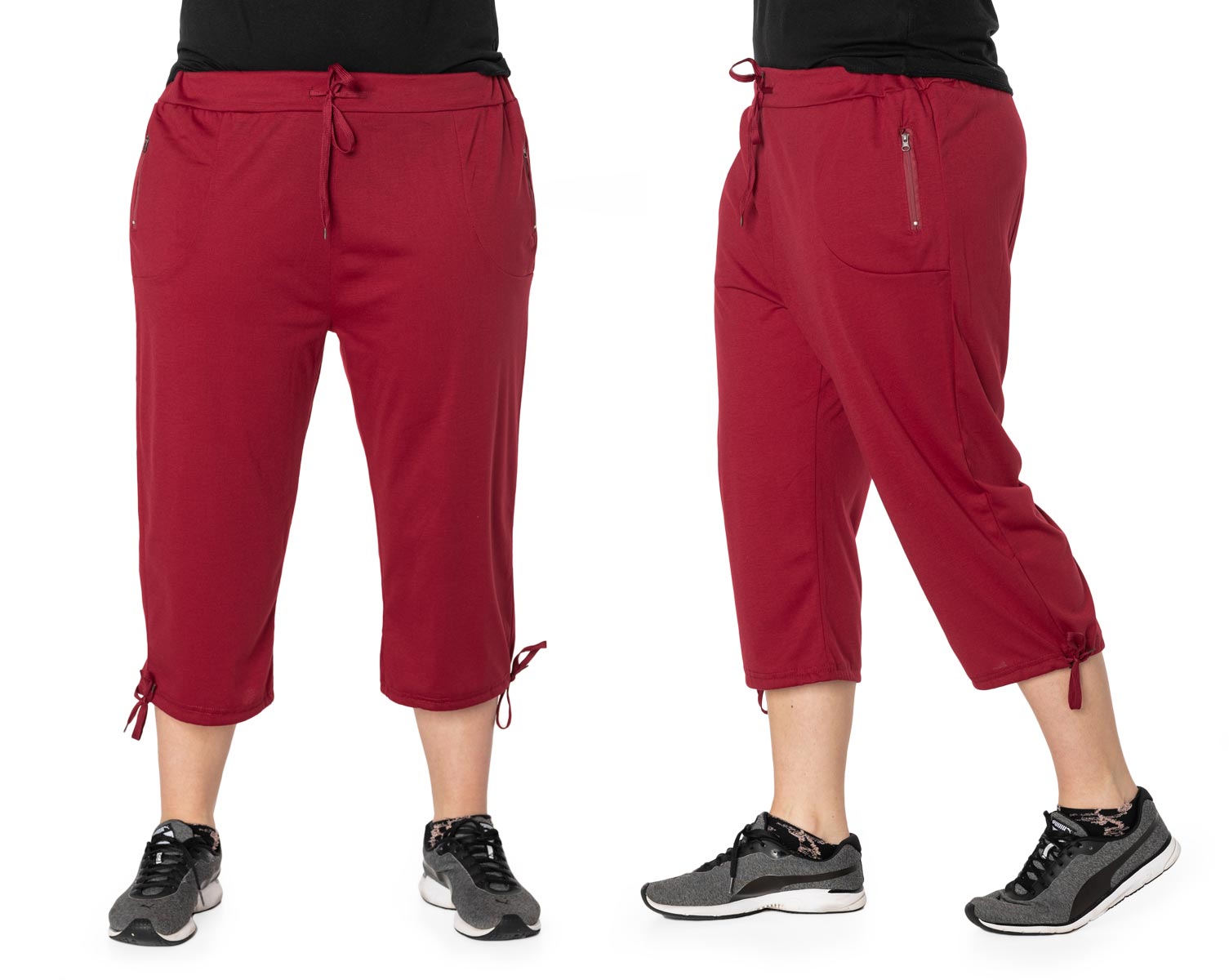 

Duże Krótkie Spodenki Damskie Rybaczki 86022-4 5XL