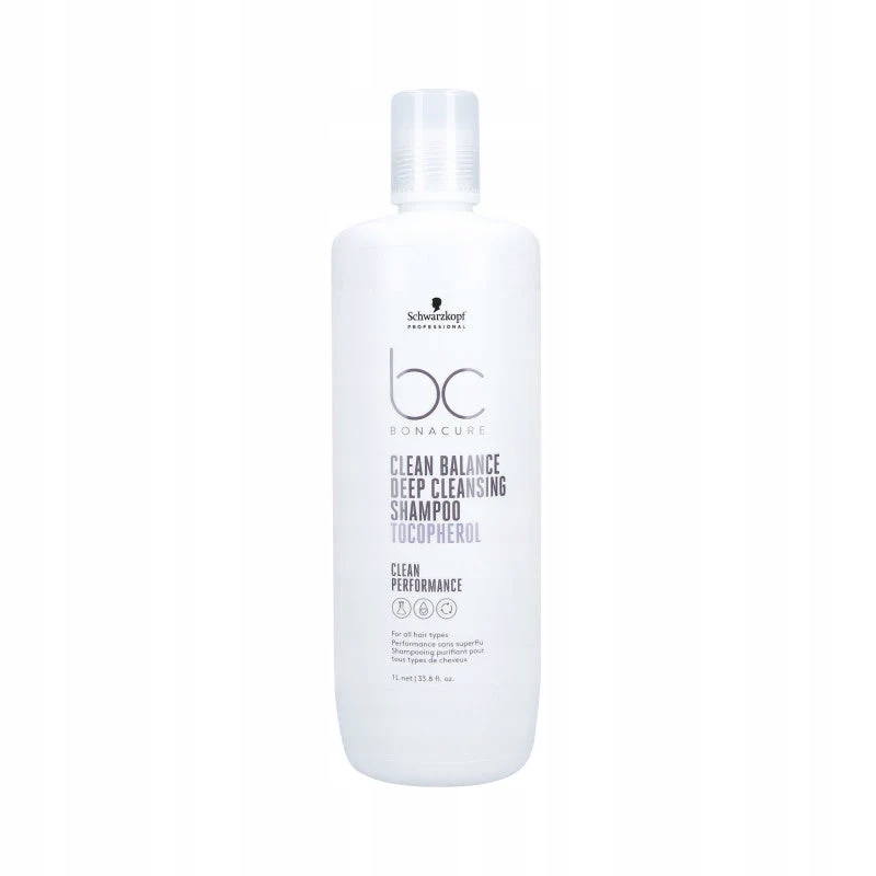 Schwarzkopf Bc Clean Balance Deep Cleann čisticí Šampon 1000ml