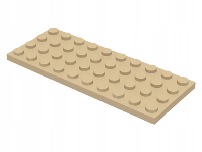 

Lego Płytka zwykła 4x10 3030 tan