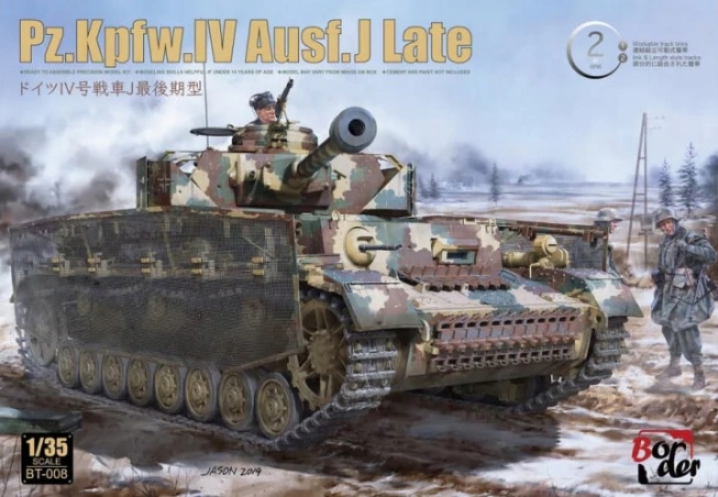 Border Model BT-008 Pz. Kpfw. IV Ausf. J Late
