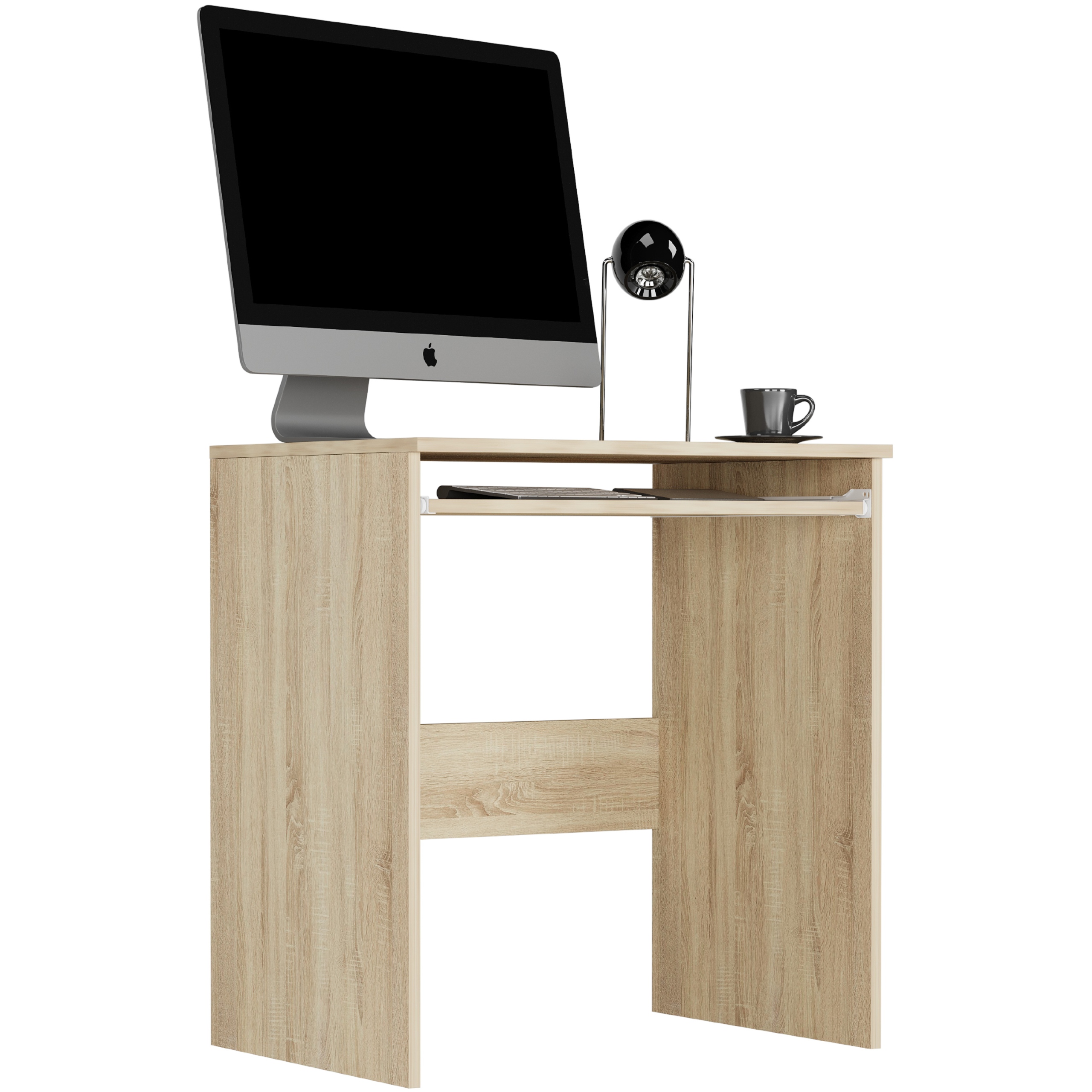 BIURKO KOMPUTEROWE 70CM STOLIK STÓŁ LAPTOP N-1 SONOMA