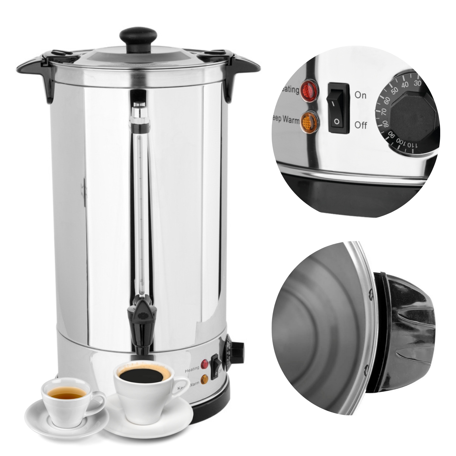 Varník Na Vodu 8,5L Yato Ohřívač Dvojitá Stěna Energeticky úsporný