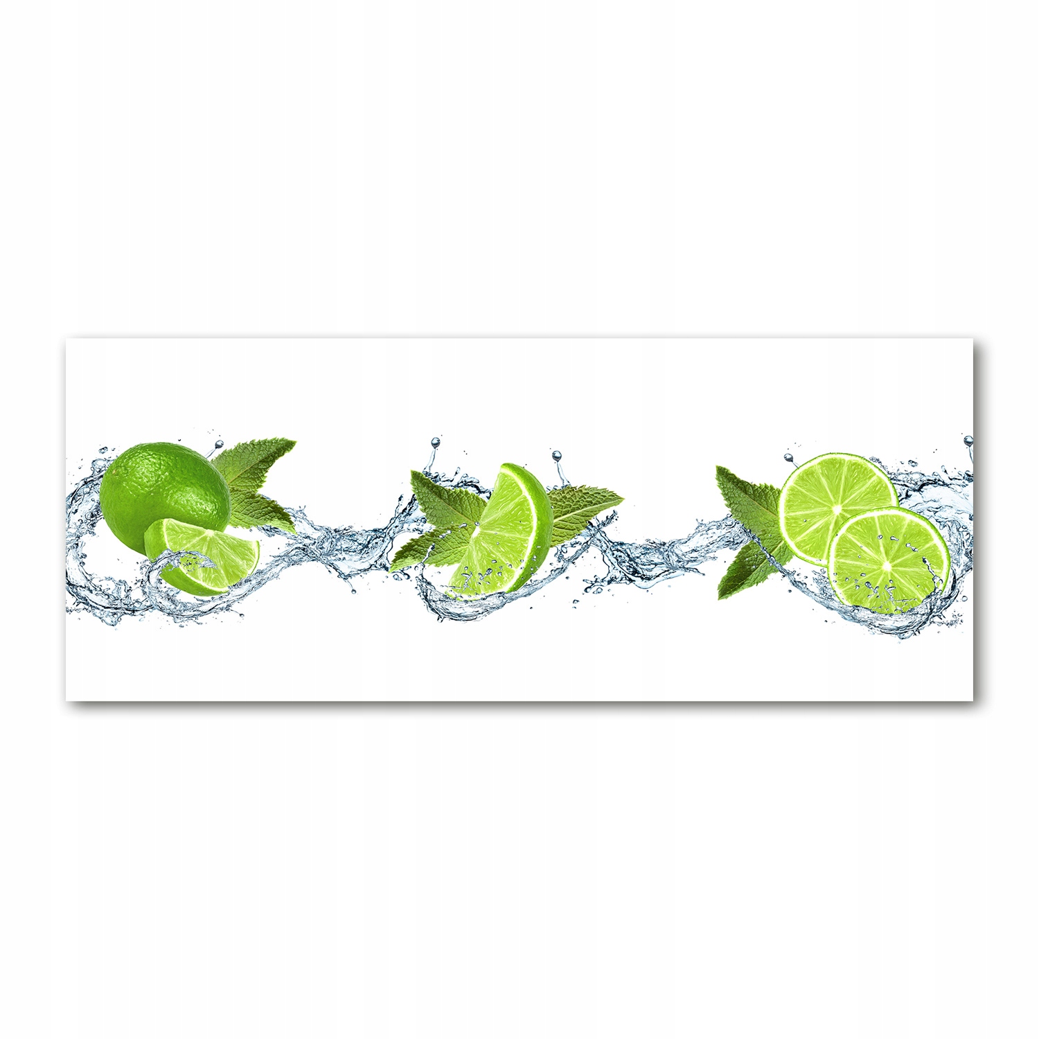 

Foto obraz duży akryl nowoczesny Limonka 125x50cm