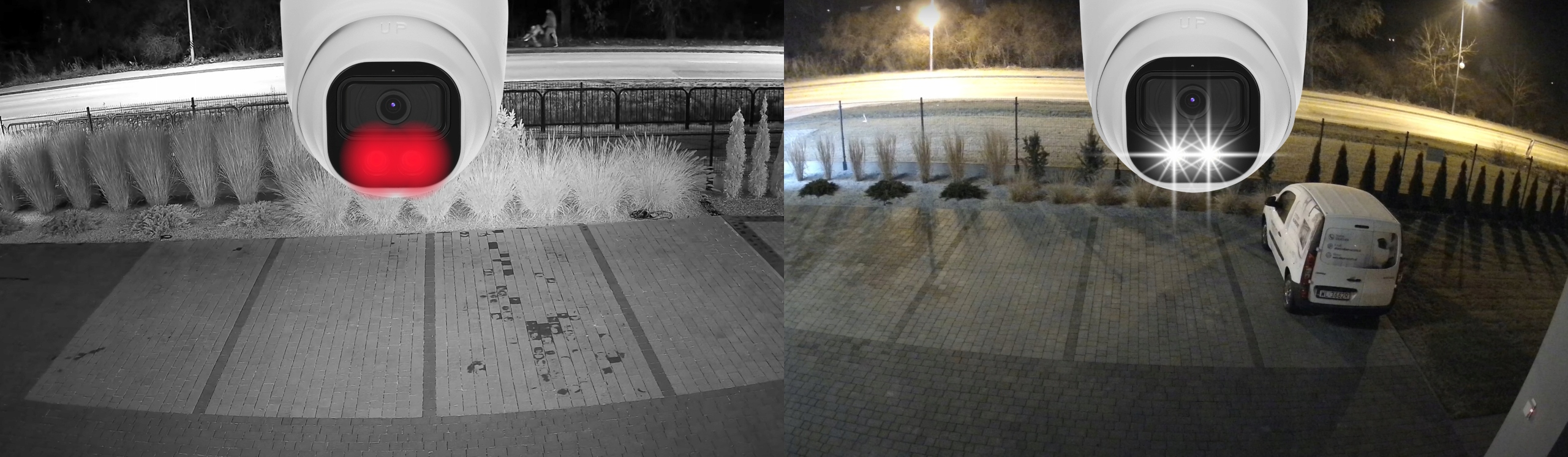 KAMERA ANALOGOWA 8MPX 4K KOPUŁKOWA ZEWNĘTRZNA DOŚWIETLENIE DUAL LED DVS Rozdzielczość 8 Mpx