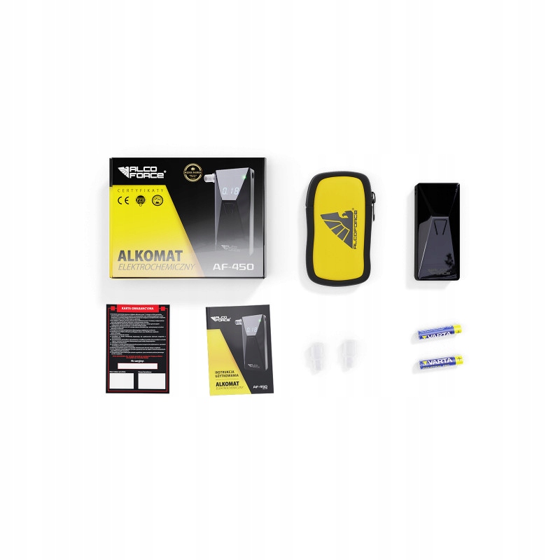 Alkomat AlcoForce AF450 platynowy sensor + prezent Marka AlcoForce