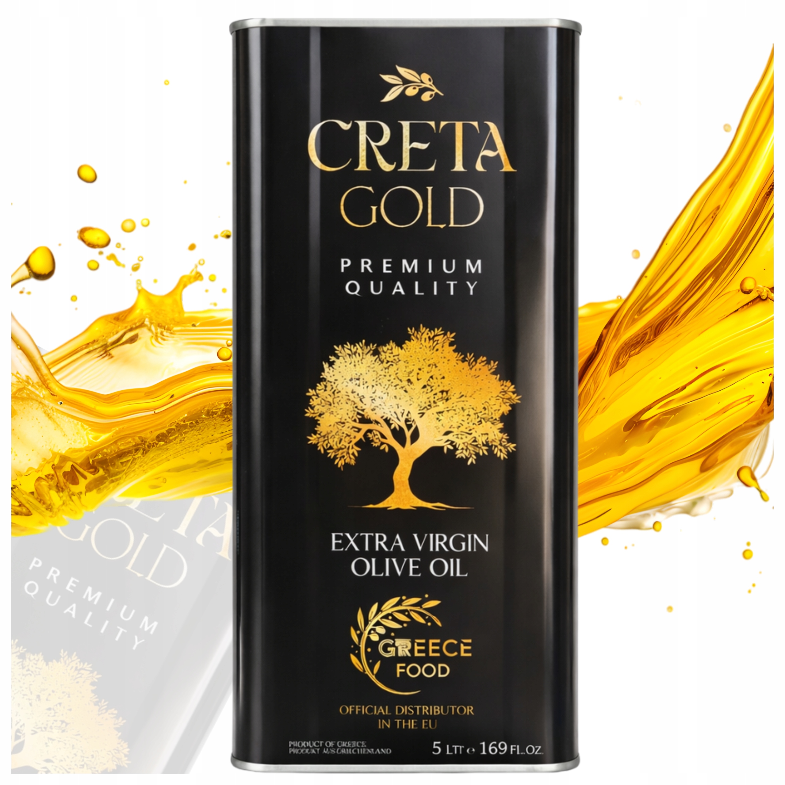 Oliwa Z Oliwek Extra Virgin Grecka 5L Creta Gold Premium Quality Zbiór 2025