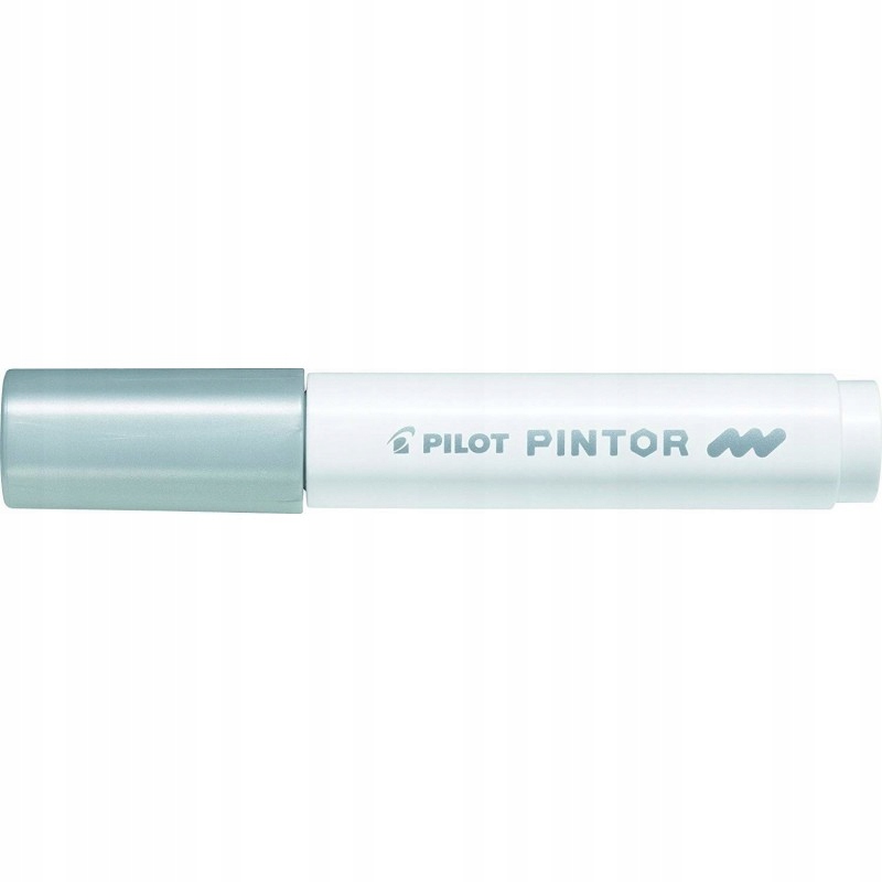 PILOT MARKER PINTOR M SREBRNY